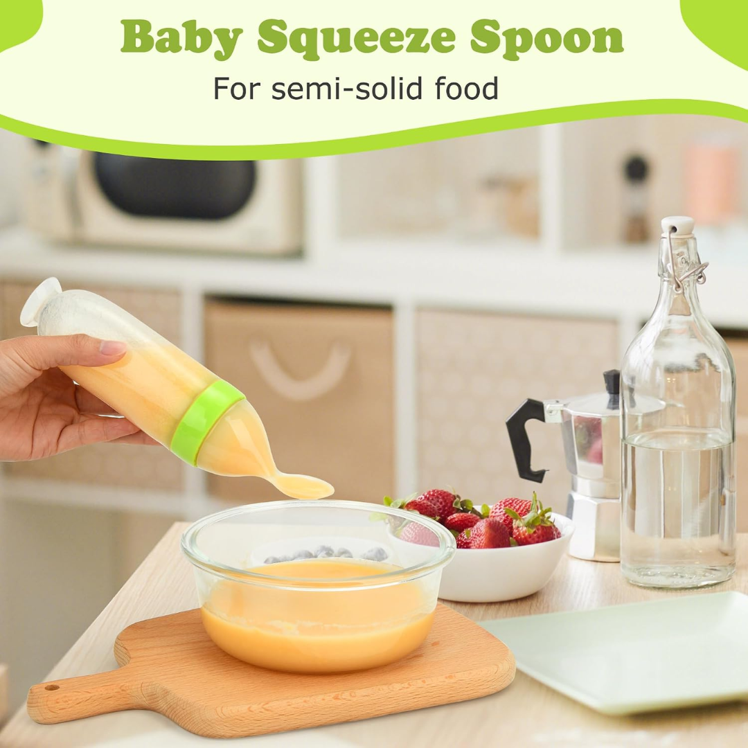 Spoon Feeder Bottle: Mess-Free Purees