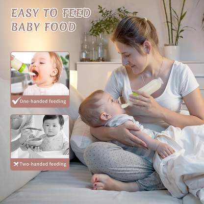 Spoon Feeder Bottle: Mess-Free Purees